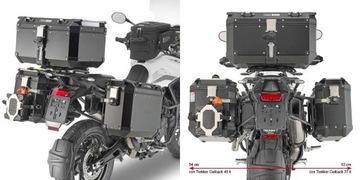 СТЕЛАЖ КОФРА БОКОВЫХ KAPPA ONE-FIT CAM - TRIUMPH TIGER 900 (20)