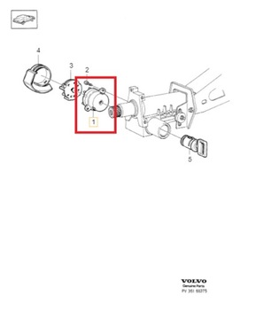 VOLVO OE 9447804 РАЗЪЕМ ЗАМКА IMMOBILAJZER