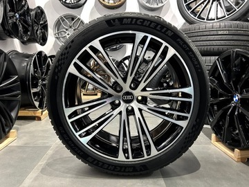 ОРИГИНАЛЬНЫЕ ШЕСТЕРНИ ЛЕТНИЕ 20 5X112 ET30 AUDI A6 C8 A7 4K 255/40R20 MICHELIN