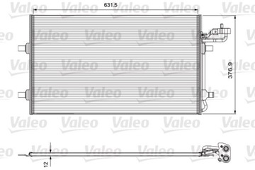 РАДИАТОР КОНДИЦИОНЕРА VOLVO