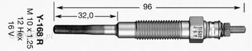 СВЕЧА НАКАЛА NGK 2162 ISUZU MIDI TOYOTA HIACE