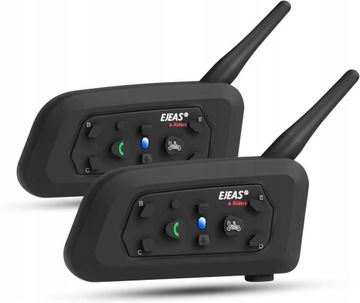 ІНТЕРКОМ МОТОЦИКЛЕТНИЙ EJEAS V6 PRO BLUETOOTH 2 ШТУКИ