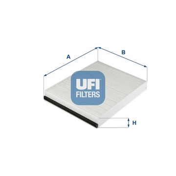 ФИЛЬТР, ВЕНТИЛЯЦИЯ СТОРОНЫ ПАССАЖИРА UFI 53..00