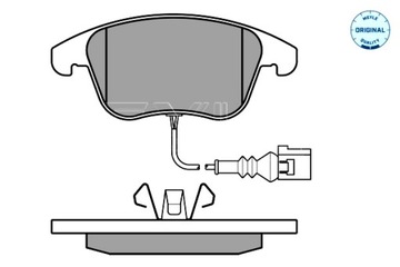 MEYLE КОЛОДКИ ТОРМОЗНЫЕ ПЕРЕД AUDI Q3 SEAT ALHAMBRA VW PASSAT B7