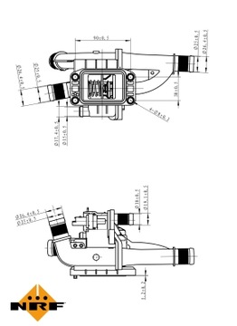 NRF 725163 ТЕРМОСТАТ