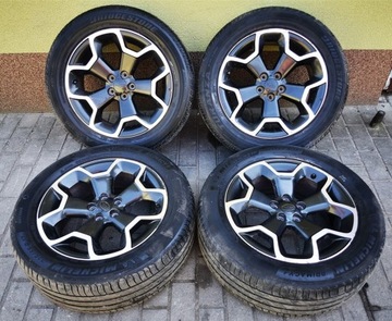 SUBARU XV 12-17 ШЕСТЕРНИ ДИСКИ 17'' 5X100 ШИНЫ ЛЕТО