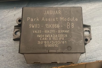 МОДУЛЬ ПАРКТРОНИК ПАРКОВКИ JAGUAR XF 9W83-15K866-BB