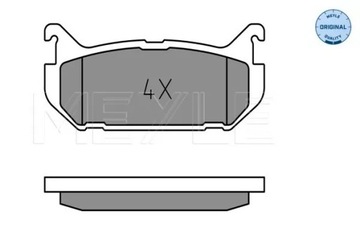 КОЛОДКИ HAM. MAZDA T. 626