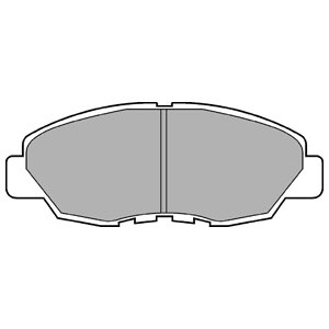 КОЛОДКИ ТОРМОЗНЫЕ DELPHI LP734