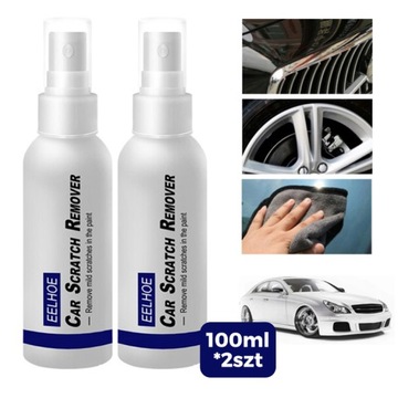 2 BUTELKI 100ML CAR NANO REPAIR SPRAY WOSK АВТОМОБИЛЬНЫЙ