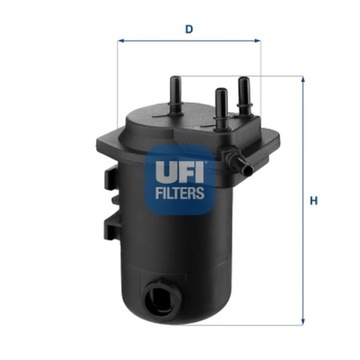 ФИЛЬТР ТОПЛИВА UFI 24.052.00