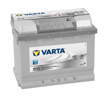 VARTA АККУМУЛЯТОР 12V 63AH/610A L- 242X175X190 SILVER DYNAMIC