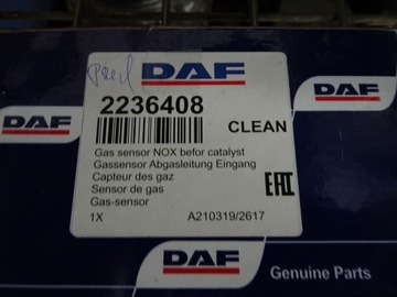 ДАТЧИК NOX DAF 106 105 85 НОВЫЙ ОРИГИНАЛ DAF 1900 НЕТТО