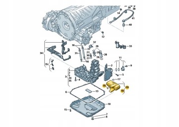 ФІЛЬТР ГИДРАВЛІЧНИЙ S-TRONIC AUDI A4 A5 0B5325429E