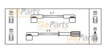 ПРОВОДА ЗАЖИГАНИЯ SUZUKI SAMURAI SJ SWIFT 1.0 1.3