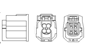MAGNETI MARELLI ЗОНД ЛЯМБДА MAZDA 3 1.3 1.6 10.03-06.09