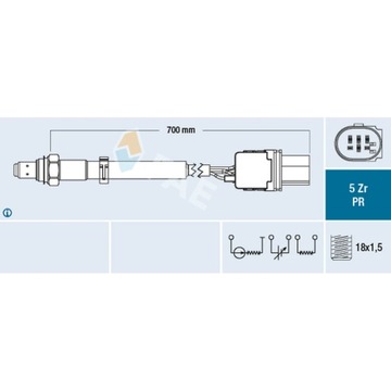 ЗОНД ЛЯМБДА FAE 75130