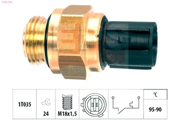 EPS TERMOWYŁĄCZNIK ВЕНТИЛЯТОРА РАДИАТОРА HONDA ACCORD V ACCORD VI