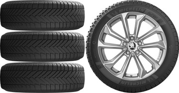 ШЕСТЕРНИ ЗИМА SKODA SUPERB 1 I MICHELIN 225/45R17