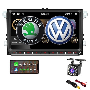 РАДИО 2 DIN ANDROID VW GOLF 5 6 V VI PASSAT B6 B7