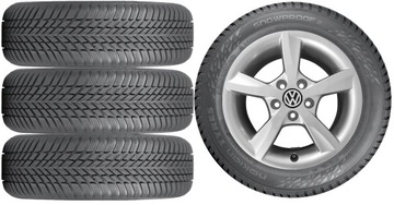 НОВЫЕ ШЕСТЕРНИ ЗИМА VW CADDY III 3 NOKIAN 205/55R16*2