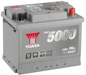 АККУМУЛЯТОР YUASA YBX5027 12V 65AH 640A P