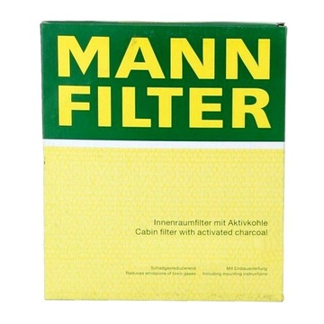 MANN-FILTER FP1919 - ФИЛЬТР САЛОНА УГОЛЬНЫЙ