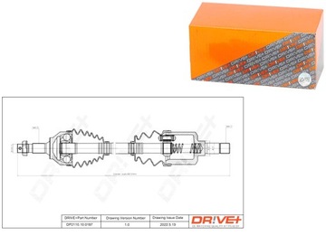 ПОЛУОСЬ ПРИВОДНАЯ CITROEN C5 2.0HDI 04- L DRIVE+