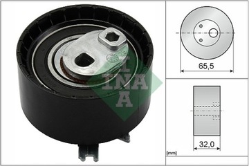 INA 531 0409 30 РОЛИК РЕМНЯ ГРМ