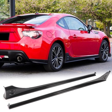 CARBON SPOILERY DOKŁADKI PROGÓW Toyota 86 Subaru BRZ 2013-2020