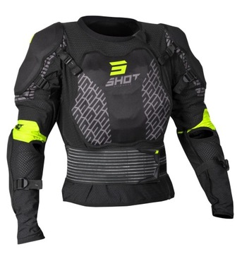 SHOT RACING РОСПРОДАЖА KOSZULKA Z OCHRANIACZAMI BODY PROTECTOR NA SIATCE OPT