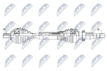 ПОЛУОСЬ ПРИВОДНАЯ VOLVO XC60 2.0T 2008-2013 /PRAWA,AT