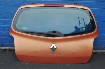 RENAULT TWINGO II КРЫШКА БАГАЖНИКА ЗАД ЗАДНЯЯ