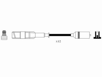 ПРОВОДА WYS. NAP. DB W203- S202- S203 2.4- 2.6- 3.2 97-