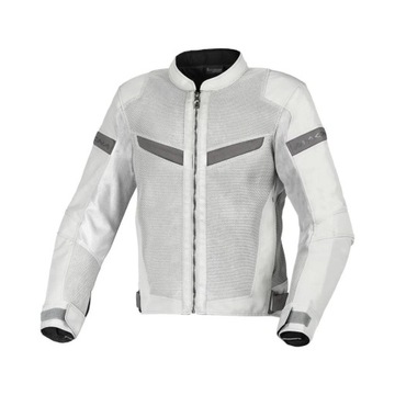 MACNA КУРТКА VELOTURA MOTORCYCLE JACKET LIGHT GREY ЦВЕТ JASNY SZ