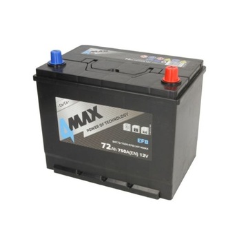 BATTERIE 4MAX 72AH/750A START&STOP EFB P+