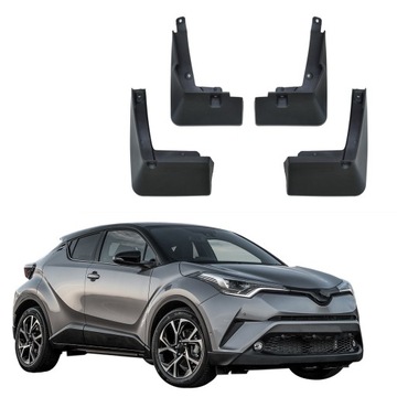 БРЫЗГОВИКИ TOYOTA C-HR 2017-2023 PRZÓD+TYŁ 4 ШТ.