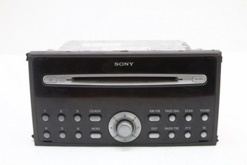 РАДИО РАДИОODTWARZACZ SONY CD MP3 AUX FORD FOCUS MK2 07R