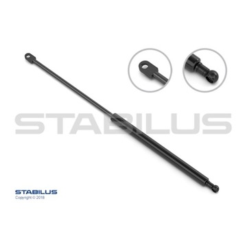 A8735C STABILUS ПРУЖИНА ГАЗОВАЯ КРЫШКИ БАГАЖНИКА L/P ДЛИНА MAX: 176MM, S