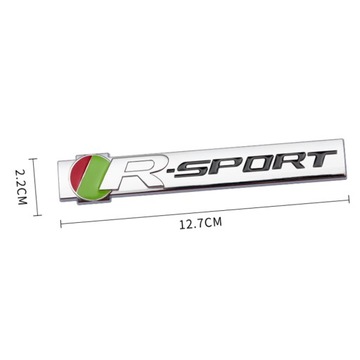 ЭМБЛЕМА НАКЛЕЙКИ JAGUAR R-SPORT 12.7X2.2CM