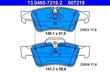 КОЛОДКИ HAM.TYL MERCEDES ML W164 05-