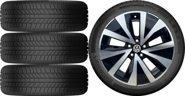 НОВЫЕ ШЕСТЕРНИ ЗИМА VW TIGUAN ALLSPACE (5N) CONTINENTAL 235/55R18