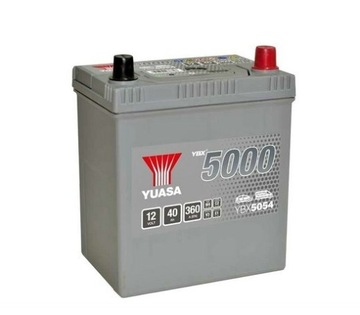 АККУМУЛЯТОР YUASA 5000 40AH 360A YBX5054 DOSTAWA ЗАМЕНА ŁODŹ