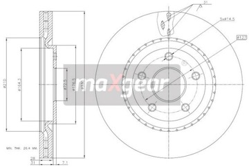 ДИСК HAM. FIAT P. FREEMONT 2,0 JTD/2,4-3,6 11-