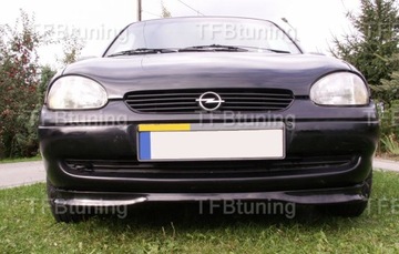 СПОЙЛЕР ДОКЛАДКА БАМПЕРА ПЕРЕД OPEL CORSA B 1997-2000 TFB ТЮНИНГ