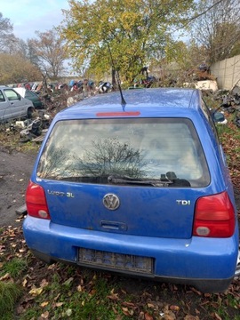 БАМПЕР ЗАДНИЙ VW LUPO 2001R ГОЛУБОЙ 1.2 TDI