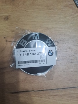 BMW ЗНАЧЕК NA КАПОТ КРЫШКУ БАГАЖНИКА 51148132375 ЧЕРНЫЙ 82MM