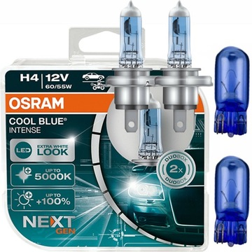 ЛАМПОЧКИ H4 OSRAM COOL BLUE INTENSE NEXT GENERATION