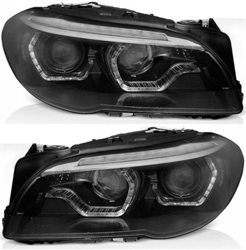 ФАРА ФАРА BI-XENON LED (СВЕТОДИОД ) ТЮНИНГ BLACK BMW 5 F10 F11 2009-2013 PRZEDLIFT