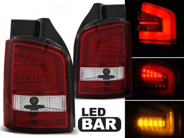 ФОНАРІ ЗАДНЄ DIODOWE VW T5 03-09R LED (СВІТЛОДІОД) RED